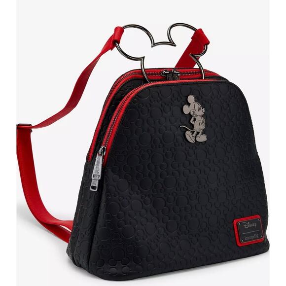 Loungefly Disney Mickey Mouse Debossed
Silhouettes Mini Backpack - Picture 1 of 6